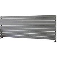Ximax Oceanus 670mm x 1800mm 4311BTU Silver Horizontal Designer Radiator (292TP)