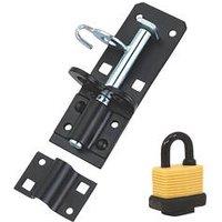 Hardware Solutions Gate Bolt Kit Black 130mm (2940T)