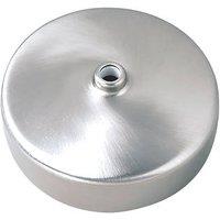 British General Ceiling Rose Light Fitting Brushed Steel 3 1/2 (294JR)