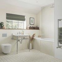 Multipanel Unlipped Bathroom Waterproof Wall Panel Matt Senora Stone 2400mm x 900mm x 11mm (295CG)