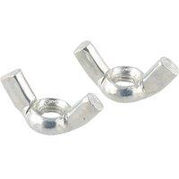 Easyfix Carbon Steel Wing Nuts M5 10 Pack (295GX)