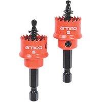 Armeg Acceler8 Hex Shank Sheet Steel Holesaws 20mm 2 Pack (295HF)