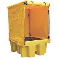 Essentials BB1C 1100Ltr Covered Bund Pallet 1360mm x 1760mm x 2410mm (295HJ)