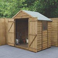 Forest 7' x 5' (Nominal) Apex Overlap Timber Shed (295JR)