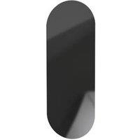 Towelrads Vetro Soap 1380mm x 500mm 1651BTU Black Vertical Designer Radiator (295RY)