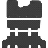 Car Mat Co. Renault Trafic Mini Bus 2014 on Rubber Car Mats 3 Piece Set (295VV)