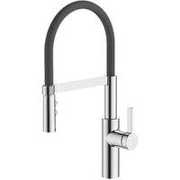 Almeria Pull-Out Spray Mono Mixer Kitchen Tap Chrome (2962P)