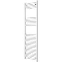 Flomasta 1800mm x 500mm 2498BTU White Flat Towel Radiator (296TF)