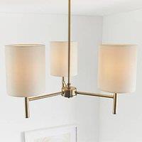 Quay Design Sophia 3-Light Ceiling Antique Brass (296VG)