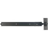 GateMate Black Straight Adjustable Bands & Hooks 165mm x 24" x 600mm 2 Pack (296YV)