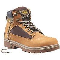 Site Quartz Size 8 Honey Steel Toe Cap Safety Boots (2985K)
