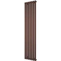 Ximax Fortuna 1800mm x 526mm 3795BTU Black / Copper Vertical Designer Radiator (298GL)