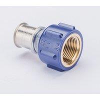 Wavin Tigris Multi-Layer Composite Press-Fit Adapting Female Couplers 0.75" x 20mm 10 Pack (298RM)