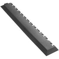 Ecotile E500/7 Interlocking Corner Edge Ramps Black 590mm x 90mm 2 Pack (298RV)