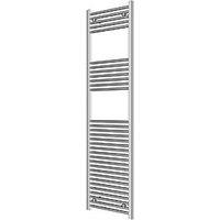 Flomasta 1800mm x 500mm 1750BTU Chrome Flat Towel Radiator (298TF)