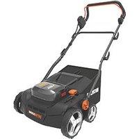 Worx WG855E.9 40V Lithium PowerShare / Pro Brushless Cordless 36cm Dethatcher / Scarifier - Bare (299HA)