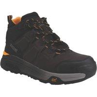 Regatta Hyperfort S1P Size 10 Chestnut/Black Waterproof Safety Boots (299JW)