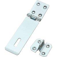 Smith & Locke Hasp & Staple Silver Zinc-Plated 152mm (299VE)