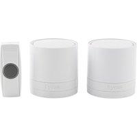 Byron Plug-In Wireless Door Chime Kit White (300HV)