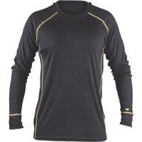 CAT Thermo Long Sleeve Base Layer Black Large 41" Chest (300XK)