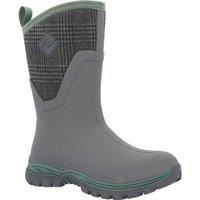 Muck Boots Arctic Sport II Mid Size 9 Womens Grey Non Safety Wellies (300XR)