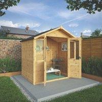 Mercia Traditional 7' x 5' (Nominal) Apex Timber Summerhouse (300YL)