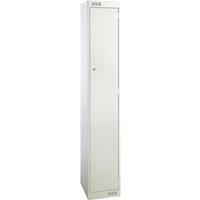LinkLockers 2-Door Security Locker 1800mm x 300mm Grey (30172)
