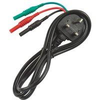 Di-Log Universal Multifunction 13A Mains Lead 1.5m (301KN)