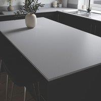 Metis Light Grey Composite Kitchen Worktop 2440mm x 900mm x 15mm (301PW)