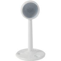 Essentials Rail End Brackets White 25mm 2 Pack (302VE)