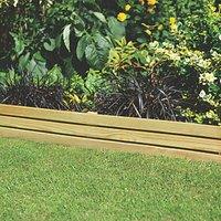 Forest Slatted Border Edging Smooth-Planed 1.2m 4 Pack (303KT)