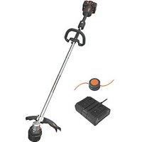 Worx WG185E 40V 2 x 4.0Ah Lithium PowerShare Brushless Cordless Grass Trimmer (304HA)