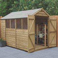 Forest 6' x 10' (Nominal) Apex Overlap Timber Shed (304JR)