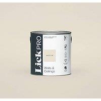 LickPro Max+ 2.5Ltr White 05 Matt Emulsion Paint (304JY)
