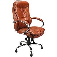 Nautilus Designs Santiago High Back Executive Chair Tan (304PK)