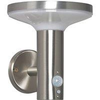 Zink Clara Outdoor LED Solar Light With PIR Sensor Anthracite 150lm (305VJ)