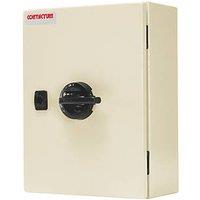 Contactum DS160K 160A 3P+N+E Unfused 3-Phase Enclosed Disconnector (306HE)