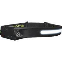 Luceco Rechargeable LED Flexible Headtorch With Motion Sensor Black 350lm (306RG)