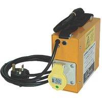 Carroll & Meynell 1200VA Intermittent Step-Down Isolation Transformer 230V/110V Yellow (30758)