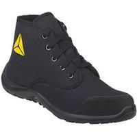 Delta Plus Arona Size 8 Black Steel Toe Cap Safety Trainer Boots (307JH)
