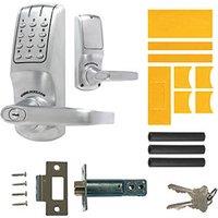 Codelocks Fire Rated Push-Button Lock & Mortice Latch with Code-Free Mode 82mm (307KK)