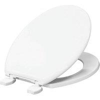 Bemis Stirling British Toilet Seat Thermoplastic White (307PH)