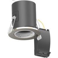 LAP Juventas Tilt Fire Rated Downlight Brushed Nickel (307RE)