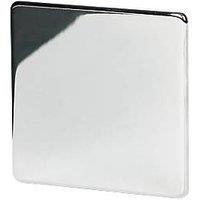 Crabtree Platinum 1-Gang Blanking Plate Polished Chrome (30841)