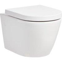 Brixton Soft-Close Wall-Hung Pan with Quick-Release Seat (308CH)