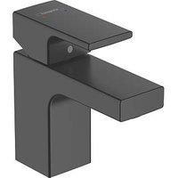 Hansgrohe Vernis Shape 70 Basin Mixer with Isolated Water Conduction Matt Black (308VG)