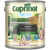 Cuprinol 2.5Ltr Black Ash Matt Wood Stain (30962)