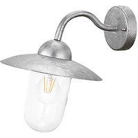 Eglo Milton Outdoor Wall Light Silver (309PL)