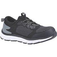 Amblers 718 Size 8 Black Safety Trainers (309TV)