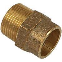 Yorkshire Brass Solder Ring Adapting Male Coupler 22mm x 3/4" (31024)